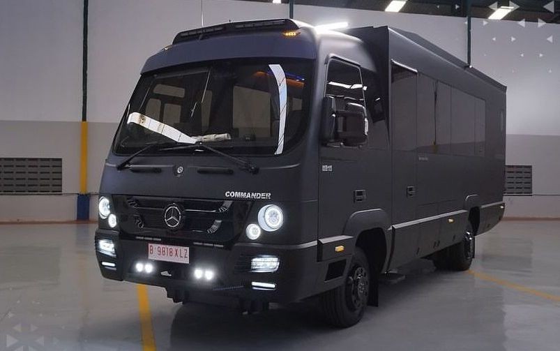 Karoseri Adiputro Rilis Motorhome Misterius, Eksterior Sangar Interiornya Canggih dan Mewah