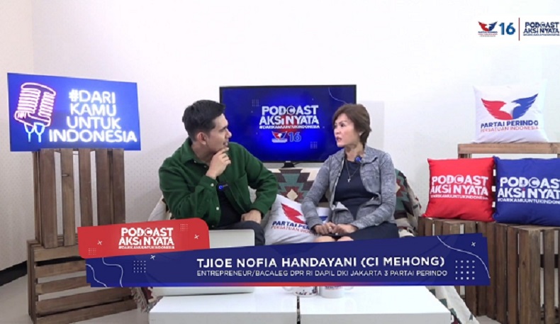 Tjioe Nofia Jelaskan Alasan Gabung Partai Perindo: Saya Mau Bantu Masyarakat Kecil