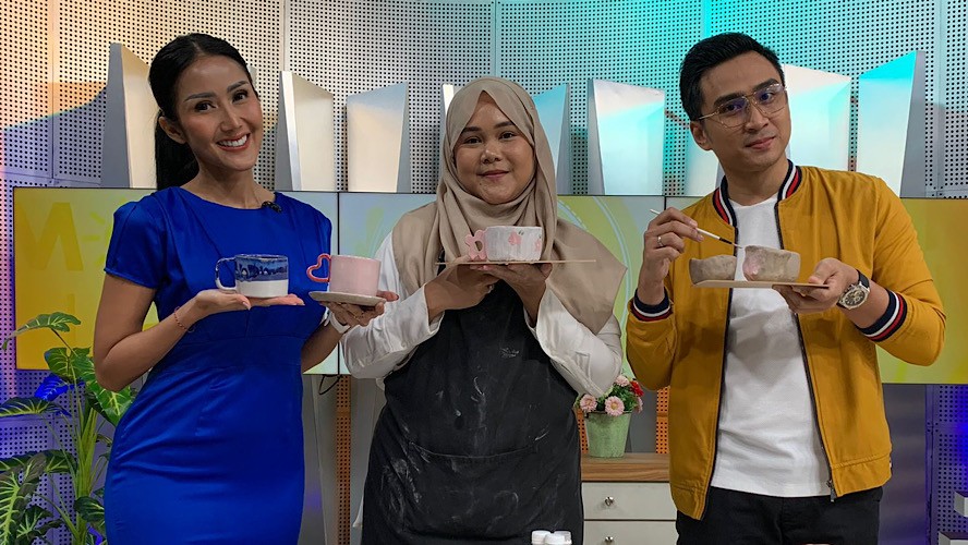 Mengintip Cara Membuat Kerajinan Keramik, Saksikan di Morning Update!