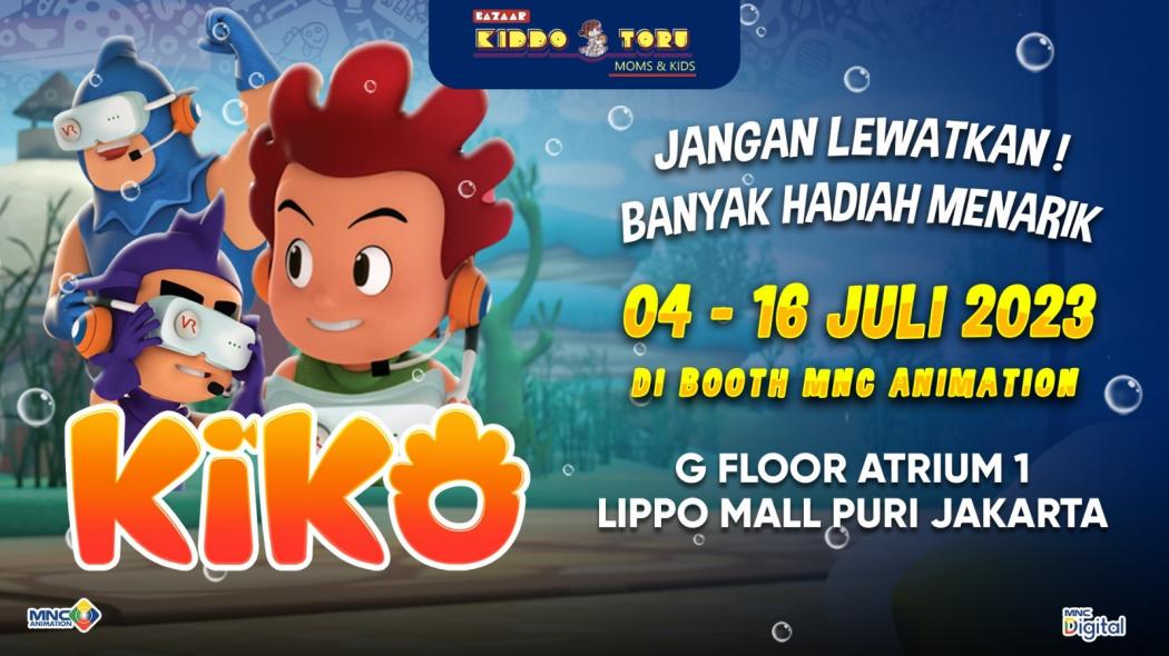 MNC Animation Hadirkan KIKO dalam Acara Kiddo Toru Bazaar di Lippo Mall Puri