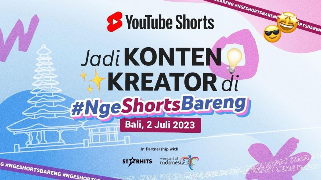 NgeshortBareng di Bali Diikuti Ratusan Konten Kreator, Ini yang Mereka Lakukan