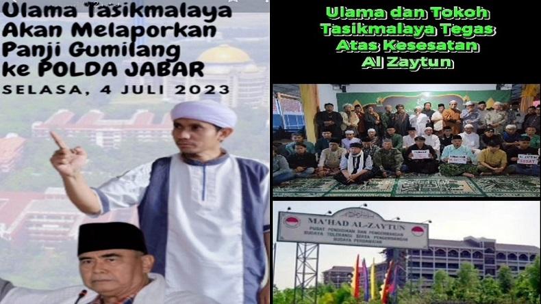 Ulama Tasikmalaya Bakal Laporkan Panji Gumilang ke Polda Jabar Hari Ini