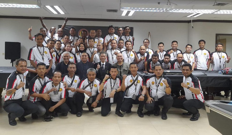 Pelatihan Wasit Biliar Nasional 2023 Resmi Ditutup, Fadil Nasution: Semoga Kualitas Pertandingan Makin Baik