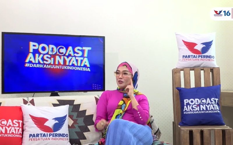 Podcast Aksi Nyata Partai Perindo, Yulia Ungkap Kisah Mendebarkan Tolong Ibu Melahirkan di Pesawat