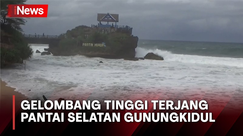 BMKG Ingatkan Potensi Gelombang Tinggi Landa Perairan Selatan DIY
