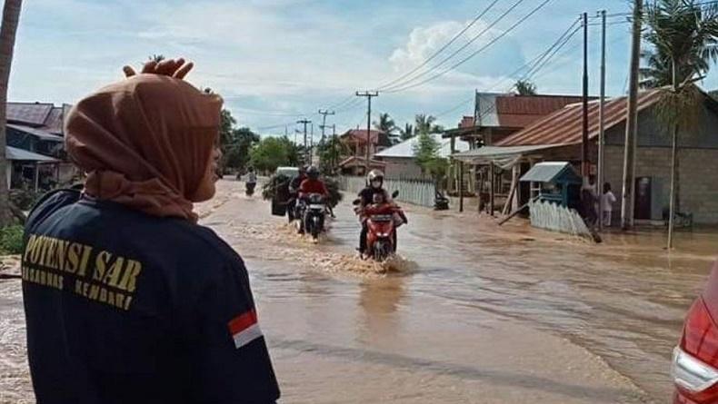 Update Banjir Kolaka, BPBD: 1.151 KK Kesulitan Air Bersih dan Petani Terancam Gagal Panen
