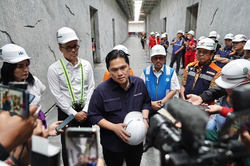  Tinjau Pembangunan KEK Kesehatan Bali, Erick Thohir: Tidak Semua BUMN Karya Jelek