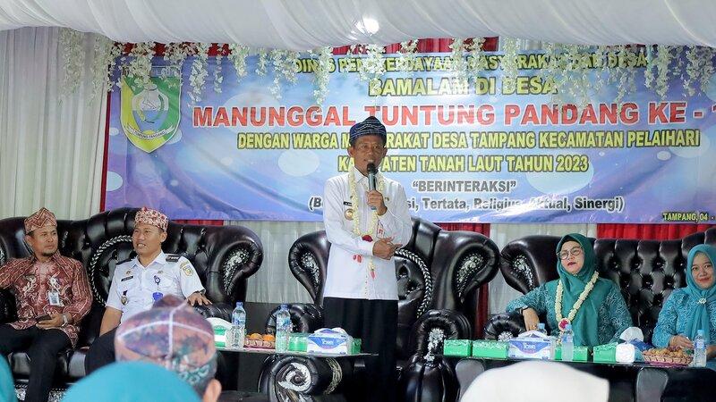 Pemekaran Wilayah, Bupati Tanah Laut Berharap Desa Tampang Jadi Bagian Kota Pelaihari