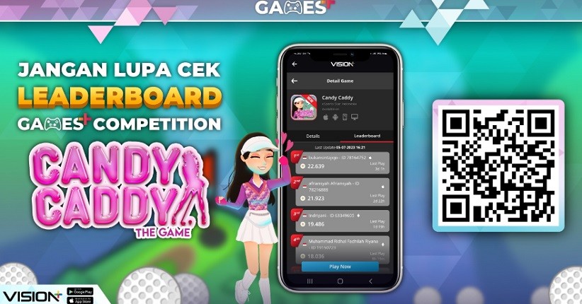 Yakin Kamu Jadi Juara Games+ Competition Game Candy Caddy? Cek Nama-mu Sekarang Juga!