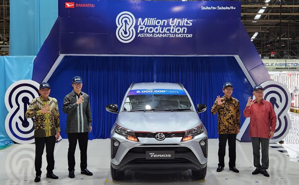 Cetak Sejarah, Daihatsu Rayakan Produksi 8 Juta Unit di Indonesia