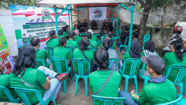 Relawan Ganjar Pranowo Dirikan Posko Pemenangan di Citeureup Bogor 