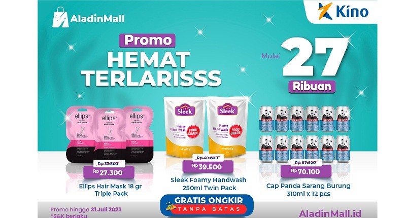 Promo Hemat Terlaris! Serbu Produk Kino di AladinMall, Ada Diskon + Gratis Ongkir