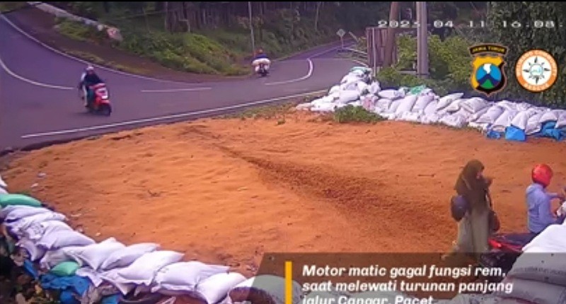 Jalur Tengkorak Banyak Motor Matic Rem Blong di Daerah Ini, Netizen: Jalannya Bahaya Banget 