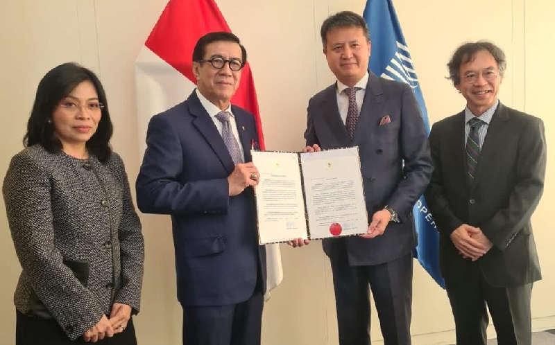 Menkumham Hadiri Sejumlah Pertemuan Bilateral Penting soal Kekayaan Intelektual di Swiss