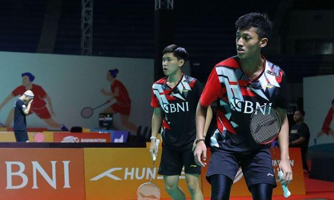 Hasil Badminton AJC 2023: Menang Mudah, Al Farizi/Joaquin Mulus ke 16 Besar