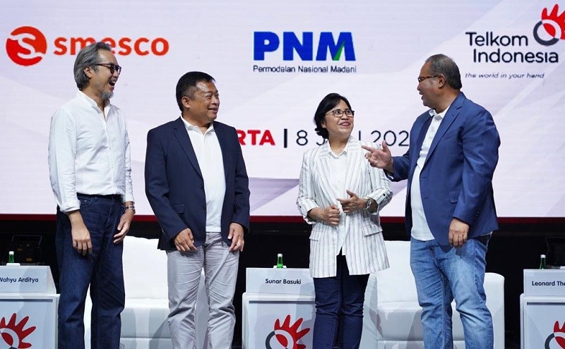 Tingkatkan Digitalisasi UMKM, PNM Gandeng Telkom