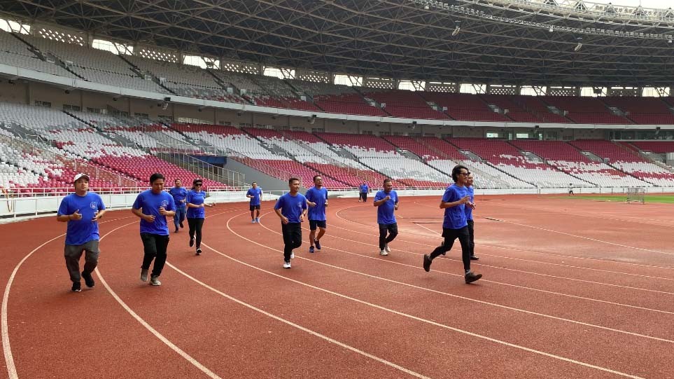 30 Bacaleg Semangat Ikut Perindo Run 5K, Jadi Contoh Gaya Hidup Sehat