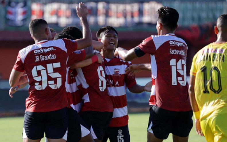 Hasil Liga 1: Comeback! Madura United Taklukkan Persik Kediri