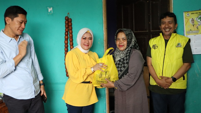 Teh Metty Dorong Warga Cianjur Bangkit Pascagempa dan Tumbuhkan Kemandirian Ekonomi