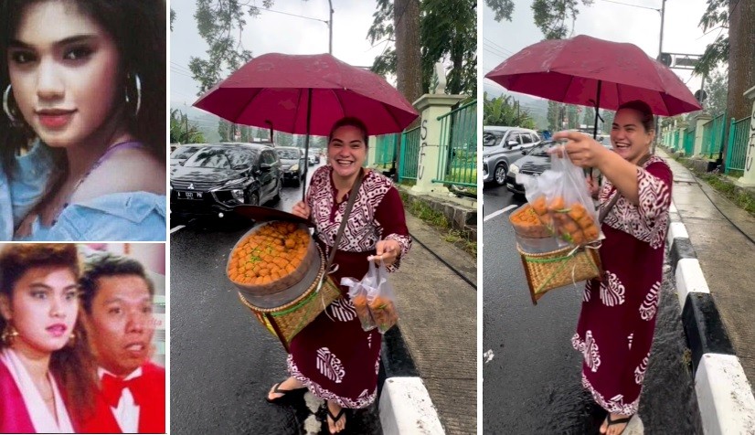 Viral Bintang Film Warkop DKI Anna Shirley Jualan Tahu di Pinggir Jalan, Netizen: Semangat Mami