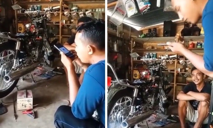 Viral Motor RX King Bisa Dihidupkan Lewat Perintah Suara di HP, Netizen Ngakak saat Dengar Ok Sayang