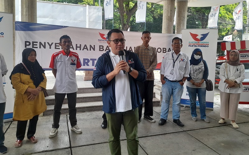 Partai Perindo Kembali Bagikan Gerobak Gratis untuk Tingkatkan Perekonomian Masyarakat