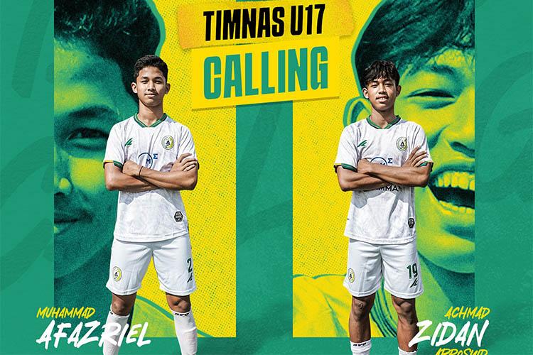2 Pemain PSS Sleman Dipanggil Masuk TC Timnas U-17