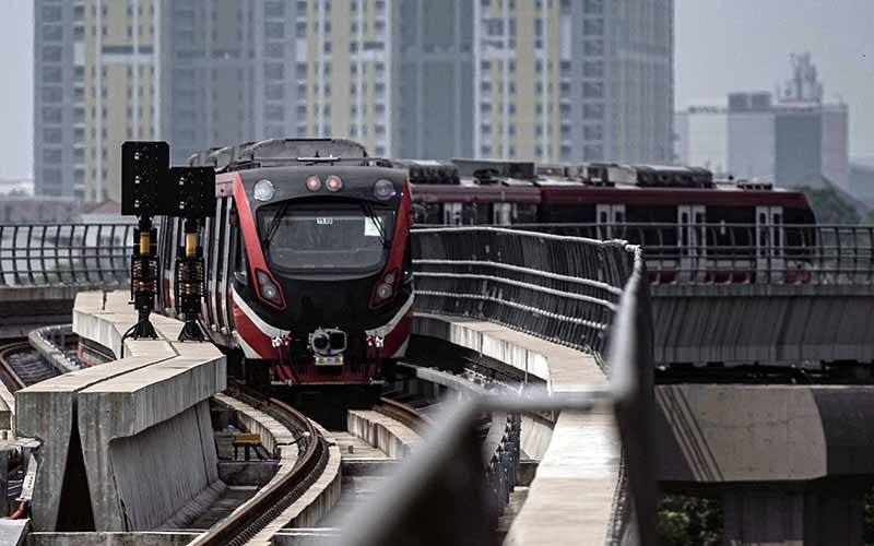 16 Trainset Beroperasi, LRT Jabodebek Kini Layani 202 Perjalanan Tiap Hari