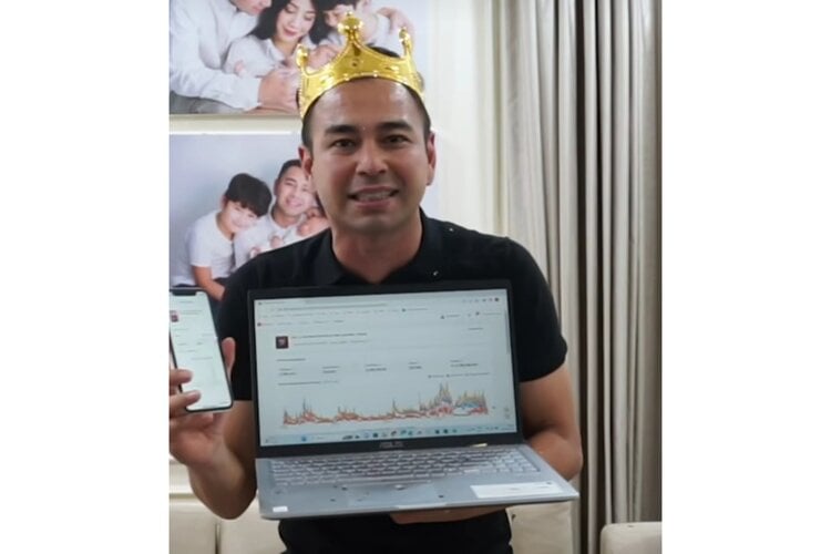 Live Streaming 12 Jam di Shopee Live, Raffi Ahmad Raup Omzet Penjualan hingga Rp7 Miliar