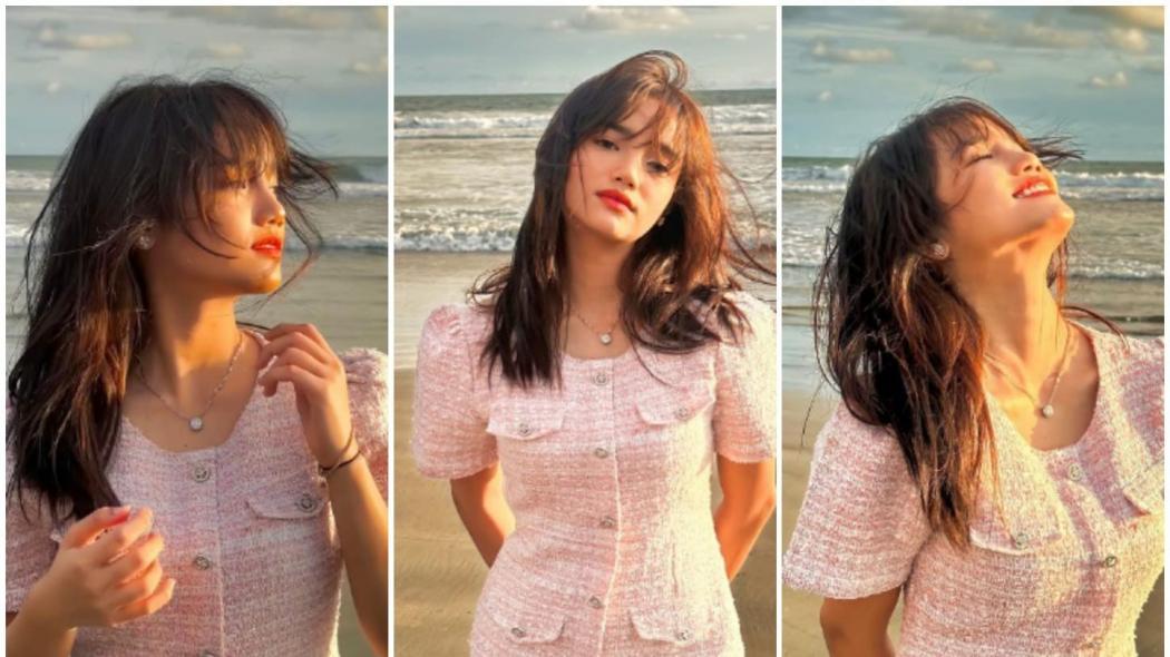 Intip 3 Potret Fuji di Pinggir Pantai, Mirip Adegan Romantis di Drama Korea