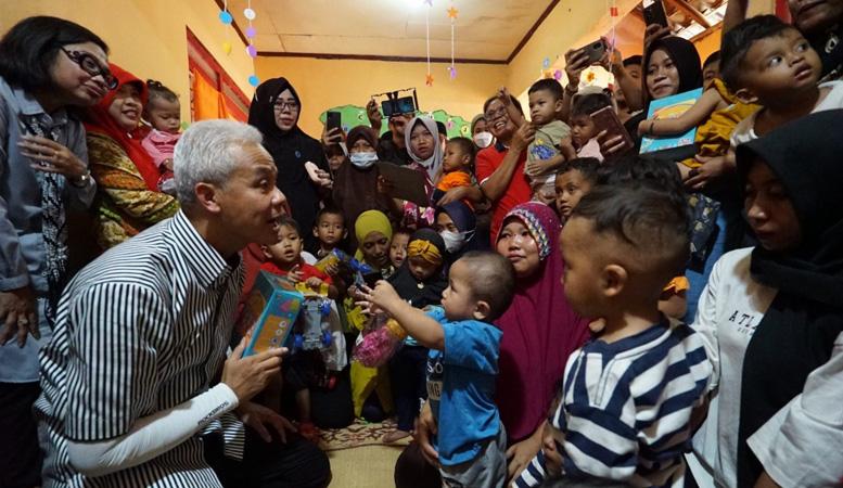 Ganjar Pranowo Berhasil Turunkan Stunting di Jawa Tengah, Kini Tinggal 11,9 Persen