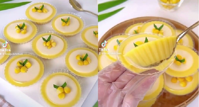 Lagi Viral Puding Pie Jagung Keju, Dessert Kekinian yang Bikin Nagih