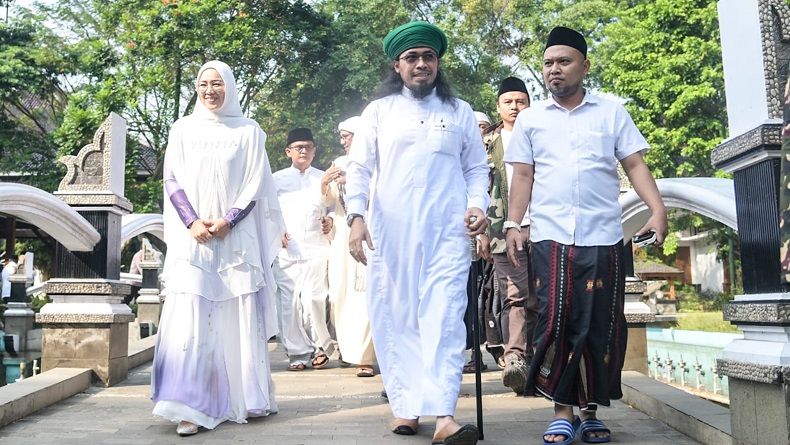 Selawat Nabi Bergemuruh di Taman Maya Datar Purwakarta, Ada Apa? 