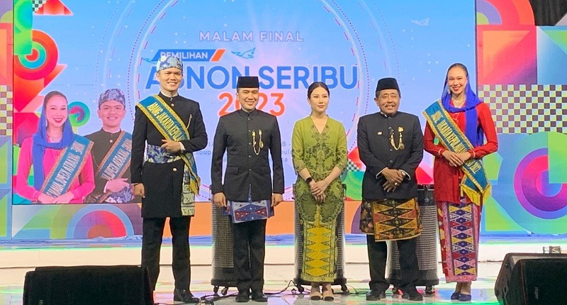 Hadiri Malam Puncak Abang None Seribu 2023, Angela Tanoesoedibjo: Kepulauan Seribu Mulai Inovatif Datangkan Wisatawan 