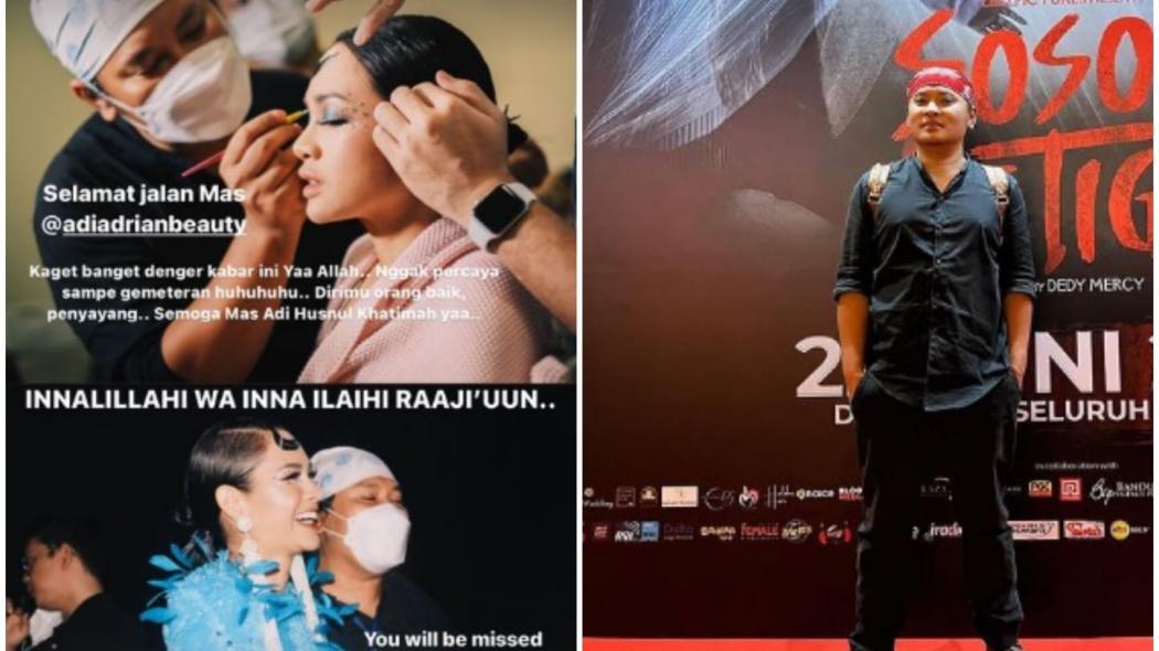 Kabar Duka Makeup Artist Adi Adrian Meninggal, Pernah Rias Nagita Slavina hingga Ibu-Ibu Pejabat