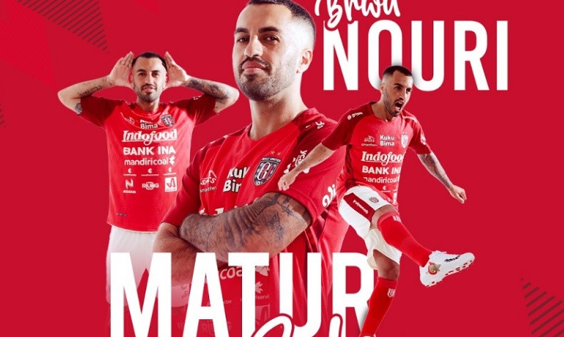 Bali United Sepakat Berpisah dengan Brwa Nouri : Matur Suksma!