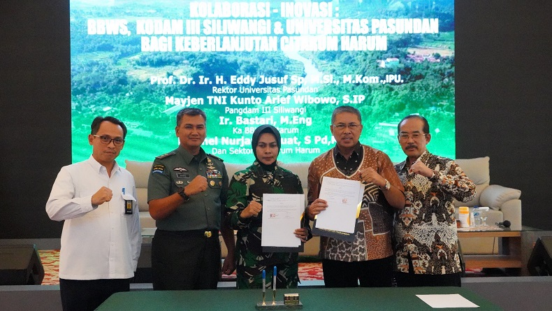 Kodam Siliwangi Jalin Kolaborasi dan Inovasi dengan Unpas demi Keberlanjutan Citarum Harum 