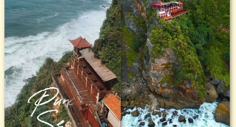 Surga Tersembunyi di Gunungkidul, Lihat Laut dari Atas Tebing Suasananya seperti di Bali