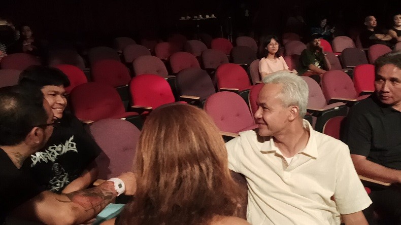 Momen Ganjar Pranowo Bertemu David Ozora di TIM: Sehat-Sehat Yo