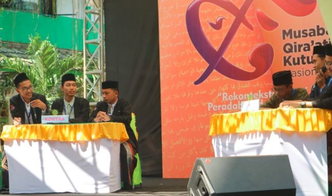 Debat Qanun MQKN 2023, Santri Adu Dalil dan Argumen Wawasan Keislaman