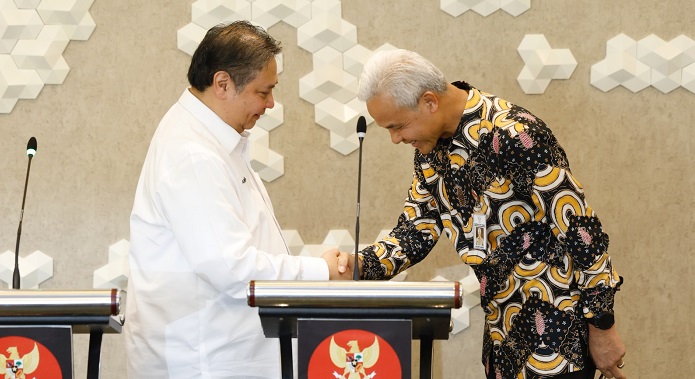 Airlangga dan Ganjar Percepat Proyek Tol Semarang-Demak, Bakal Punya Tanggul Raksasa