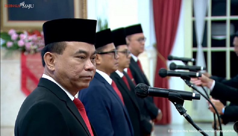 Jelang Pelantikan Menteri dan Wamen, Budi Arie, Rosan Roselani dan Pahala Mansury Tiba di Istana Negara