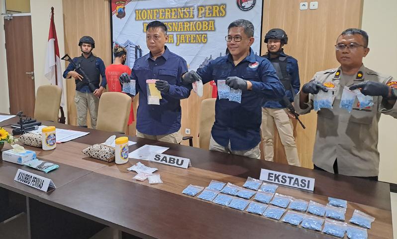  Polda Jateng: Kota Semarang dan Solo Raya Zona Merah Peredaran Gelap Narkoba 