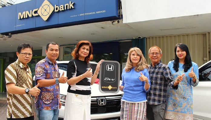 Ikut Tabungan Dahsyat Undian, Nasabah MNC Bank Dapat Mobil All New Honda CRV!
