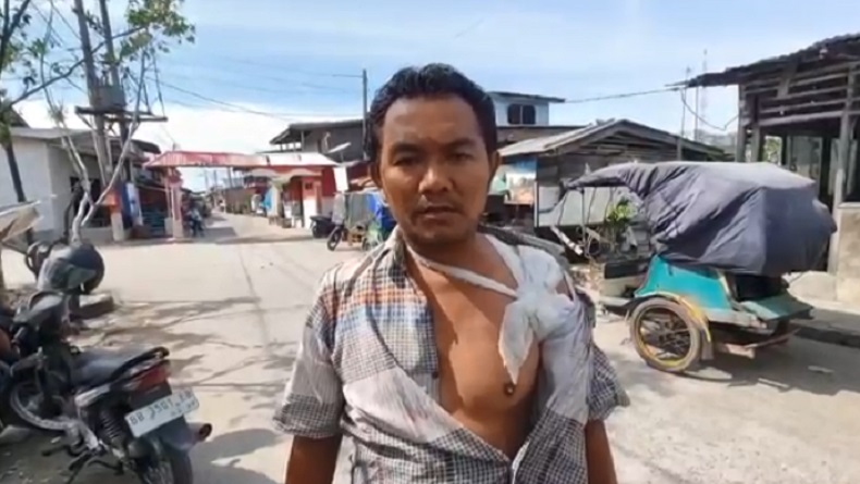 Pilu, Tukang Becak di Medan Dibegal, Uang Sekolah Anak Raib usai Duel dengan Pelaku