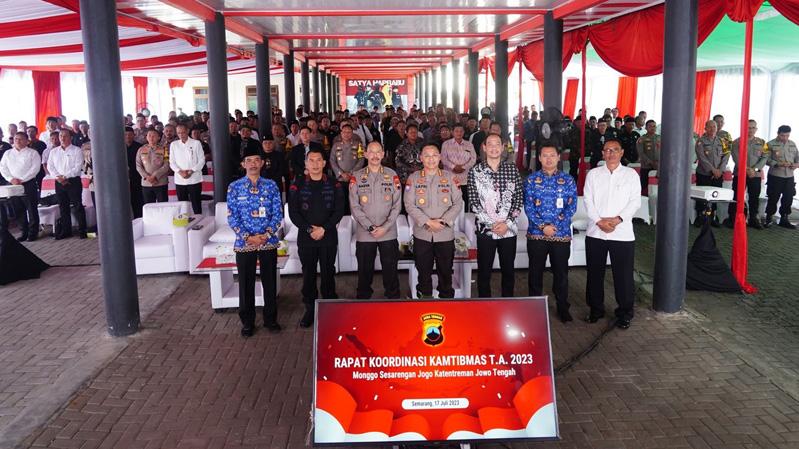  Puluhan Pimpinan Perguruan Silat Komitmen Jaga Kondusivitas di Jateng