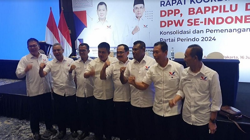 Para Ketua DPW Partai Perindo Akui Dapat Energi untuk Hadapi Pemilu 2024 usai Hadiri Rakor