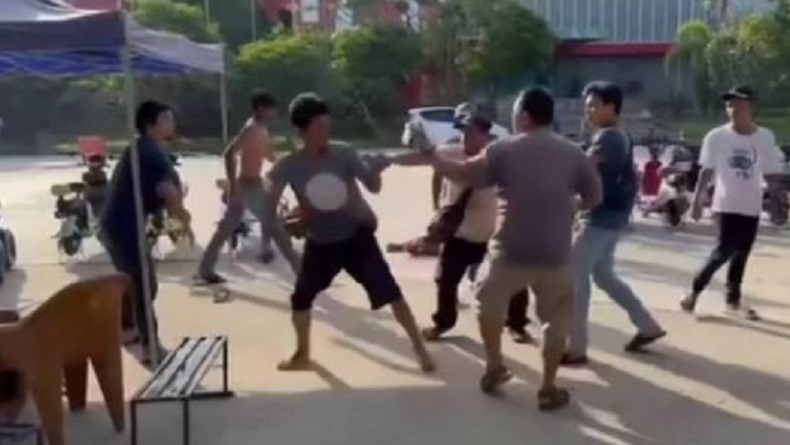 Viral Pengemudi Ojek Online Berebut Pelanggan di Jakabaring sampai Guling-gulingan