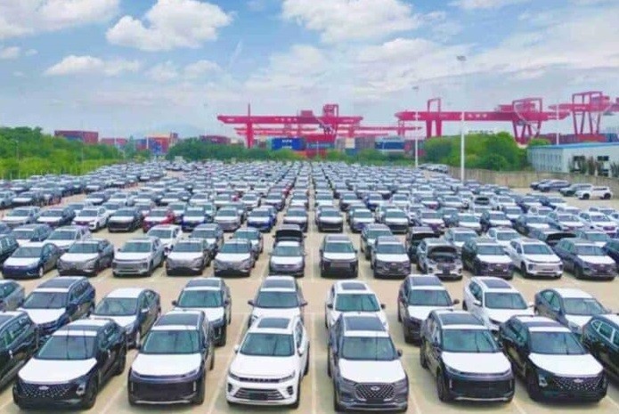 Ekspor Mobil China Mencapai 2 Juta Unit, Ini yang Terbanyak