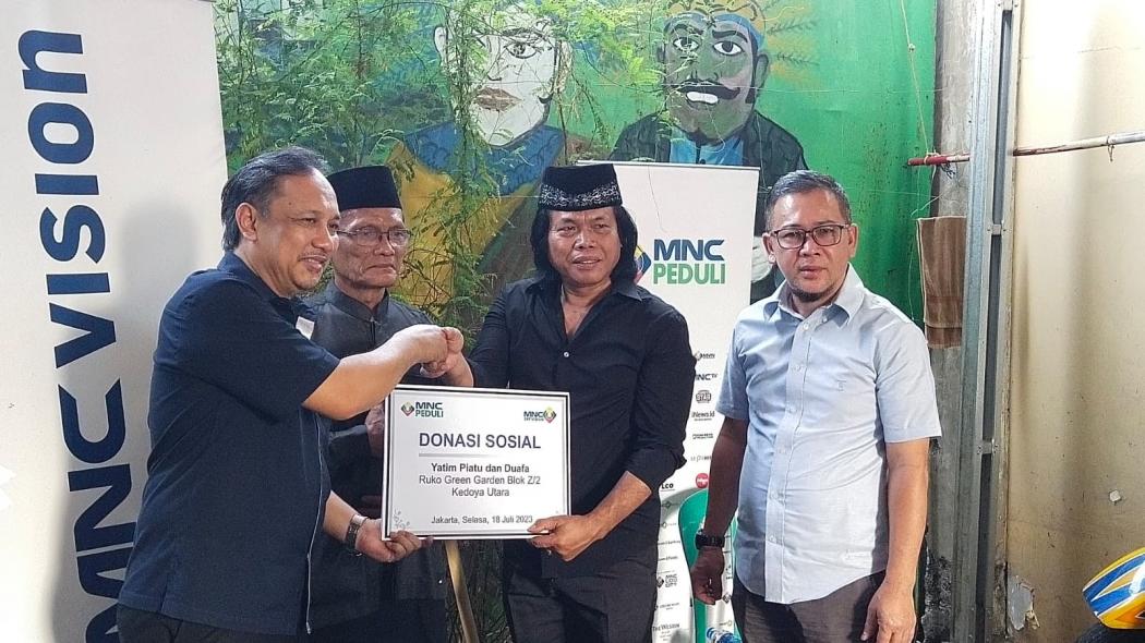 Gandeng MNC Peduli, MNC Vision Networks Komitmen Lakukan Kegiatan Sosial